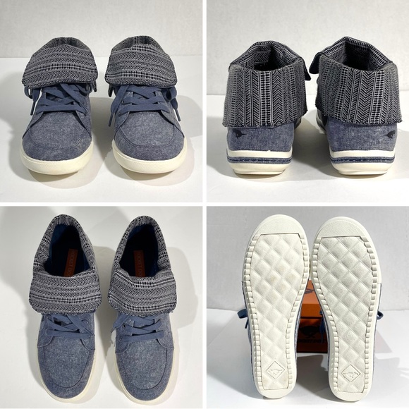 Rocket Dog Penwell Convertible High Top/Low Top
Fold Down Collar Canvas Sneaker - Picture 15 of 16